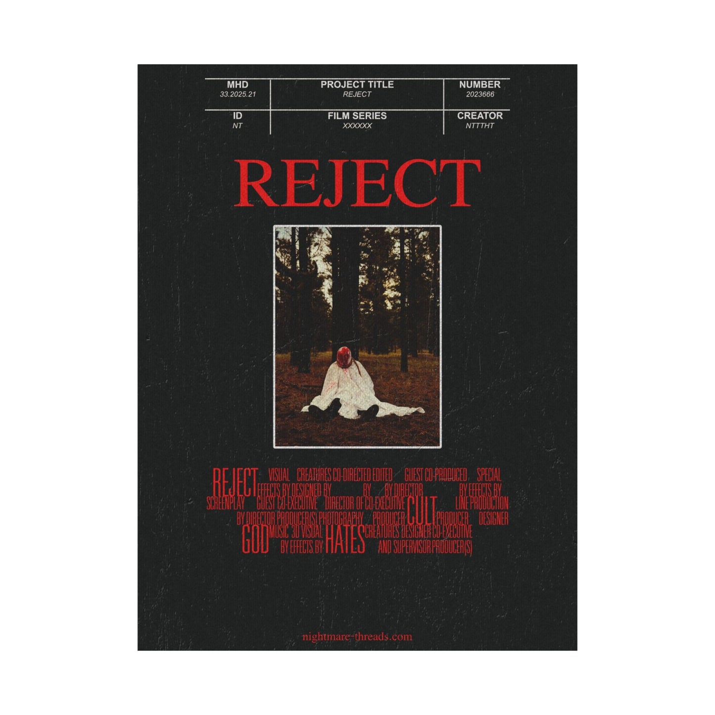 Reject Movie Poster