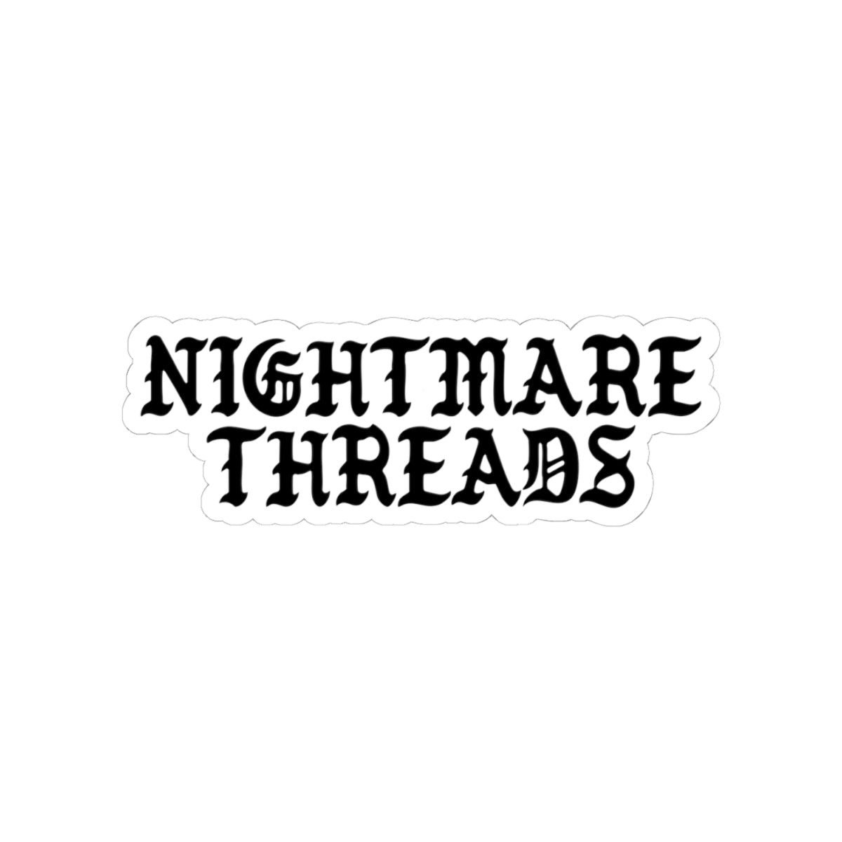 Nightmare Threads Sticker